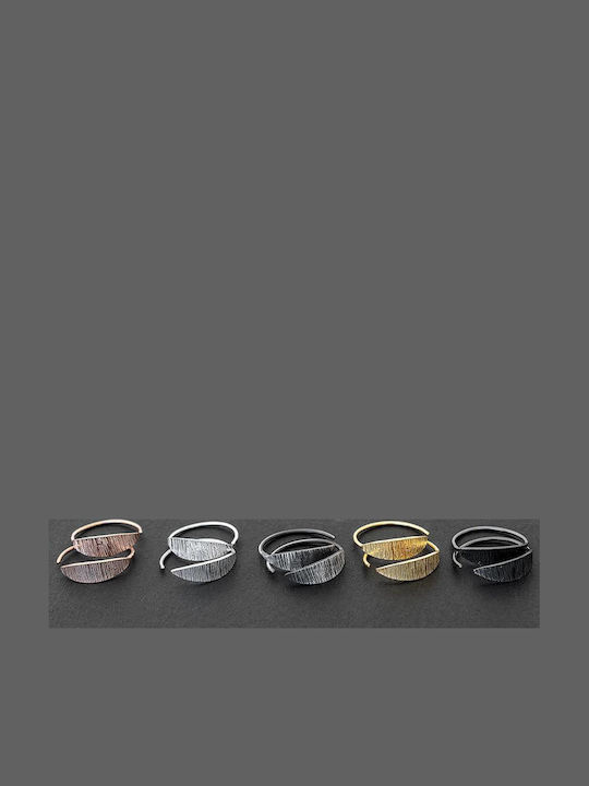 Earrings Hoops Huggies Hammered Handmade Oxidized Silver 925