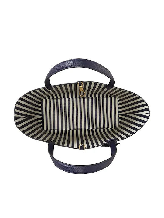 Women's Tote Bag Refined Navy/Skinny Stripe