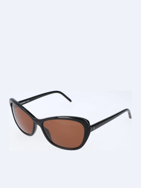 Rodenstock Γυαλιά Ηλίου Μαύρα με Σκελετό Rodenstock Γυαλιά Ηλίου Μαύρα με Σκελετό