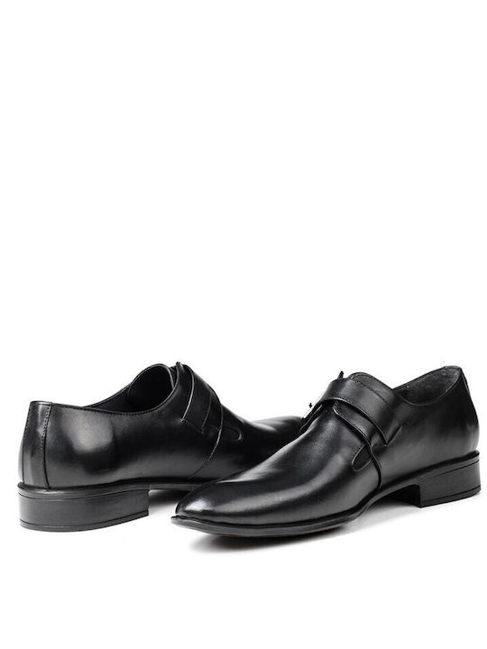 Pantofi Eleganți Bărbătești din Piele Negri
