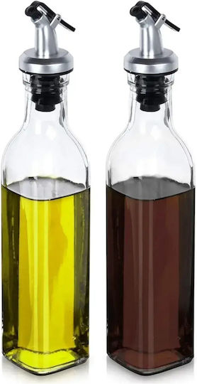 Set Dozatoare Pentru Ulei și Oțet Din Sticlă Cu Flux 290ml