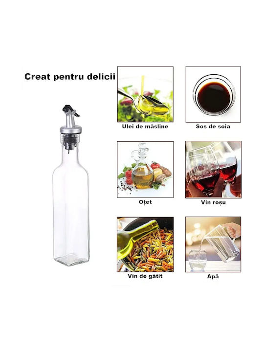 Σετ Λαδόξιδο Γυάλινο με Ροή 290ml