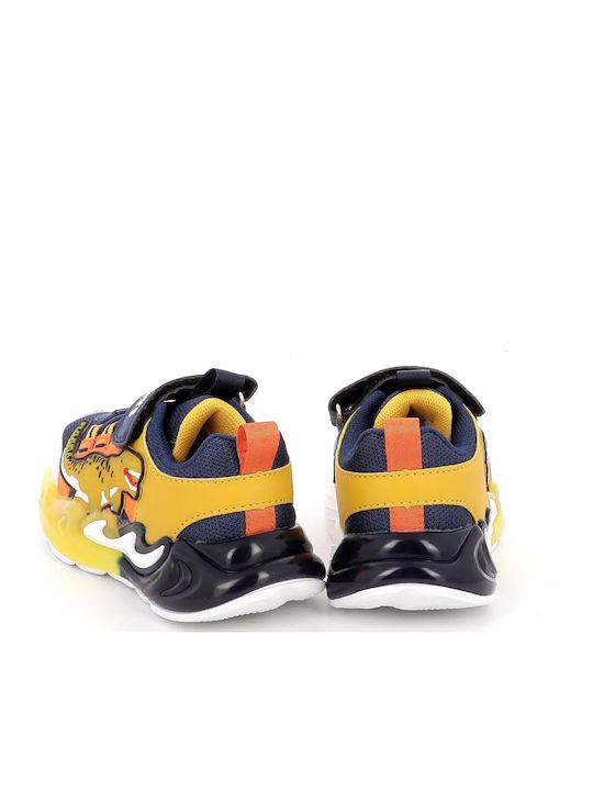 Rex Kinder Sneaker mit Lichtern Blauen