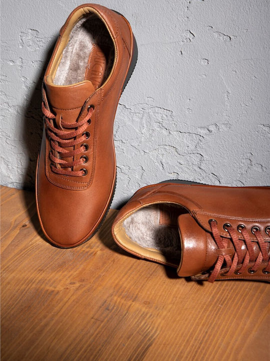 Leder Herren Freizeitschuhe Braune