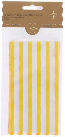 Beauty Home Geantă Pentru Cadou Galbenă 8.5x16cm