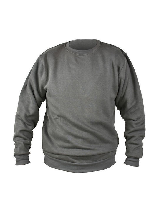 Unimac Men's Long Sleeve Work Sweatshirt Gray