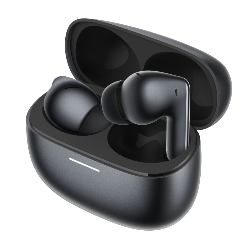 Xiaomi Redmi Buds 8 Pro Bluetooth Handsfree Ακουστικά με Αντοχή στον Ιδρώτα και Θήκη Φόρτισης Obsidian Black (69549)