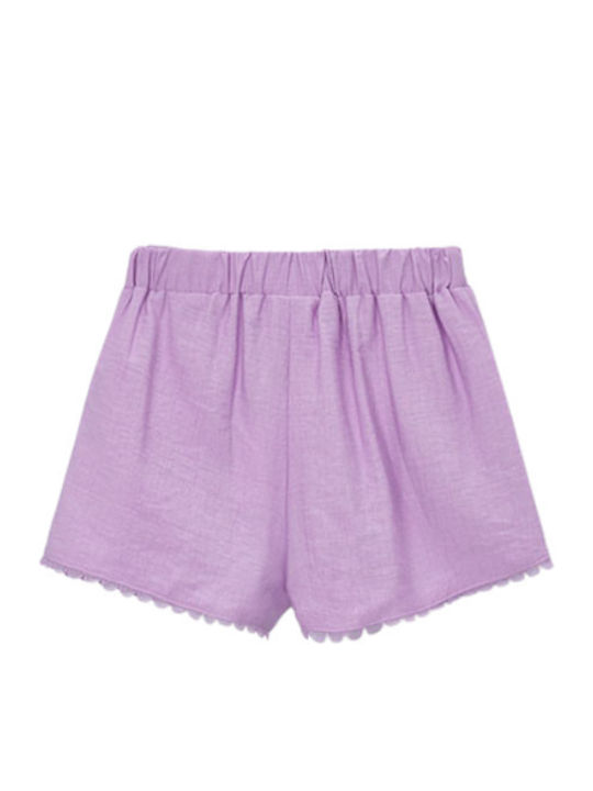 Șort/Bermude Textil Lila Pentru Copii