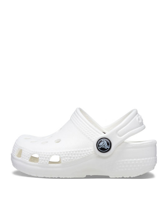 Kids Anatomic Beach Clogs White