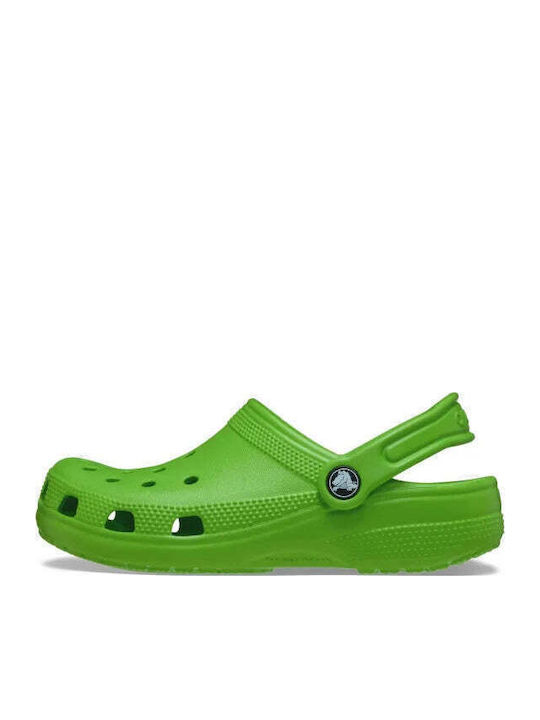 Classic Clog K Kinder Anatomisch Schuhboot Strandschuhe Grüne