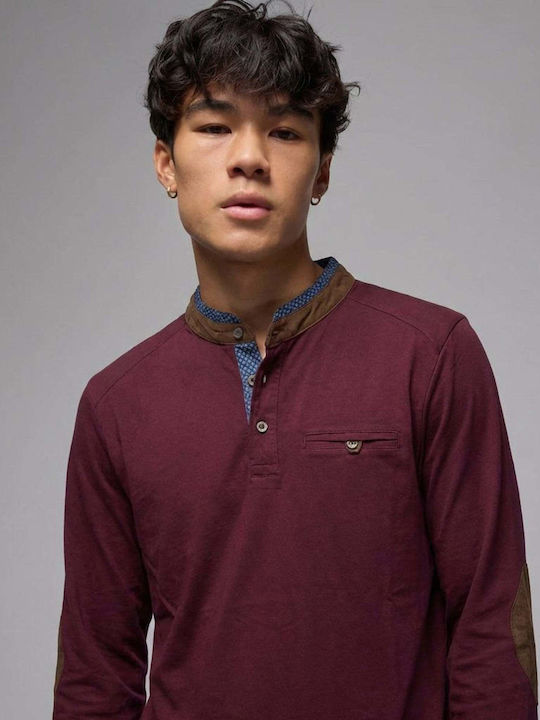 Bluza Polo Burgundy