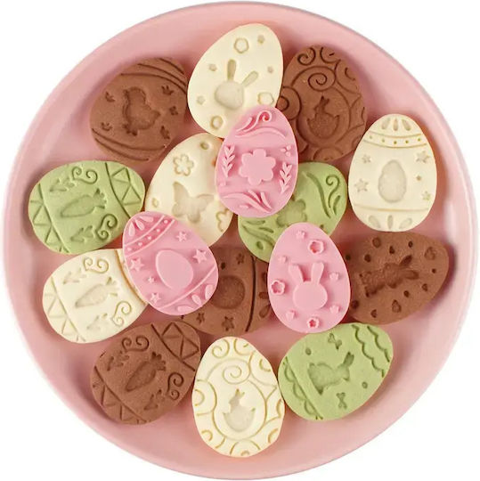 Καλούπι Cookies Πασχαλινά Αυγουλάκια Ιι