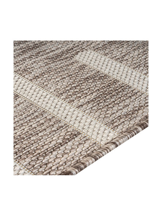 Beauty Home Riviera Art 9780 Modern Bedroom Rug Set Wicker Beige 9780 Set 3 Pieces