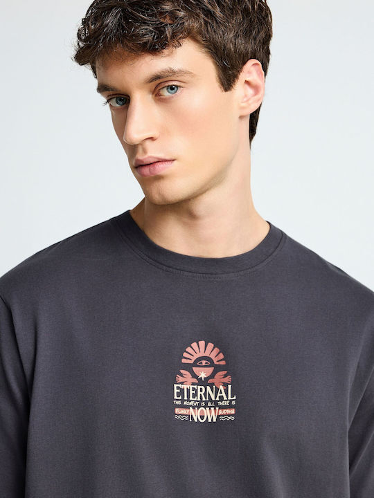 T-shirt Ανθρακί
