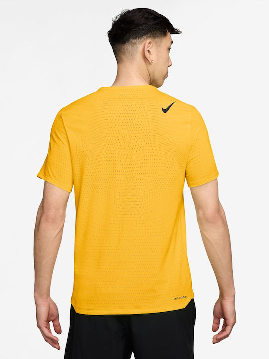 Nike Aeroswift Dri-Fit T-Shirt Yellow Nike Aeroswift Dri-Fit T-Shirt Yellow