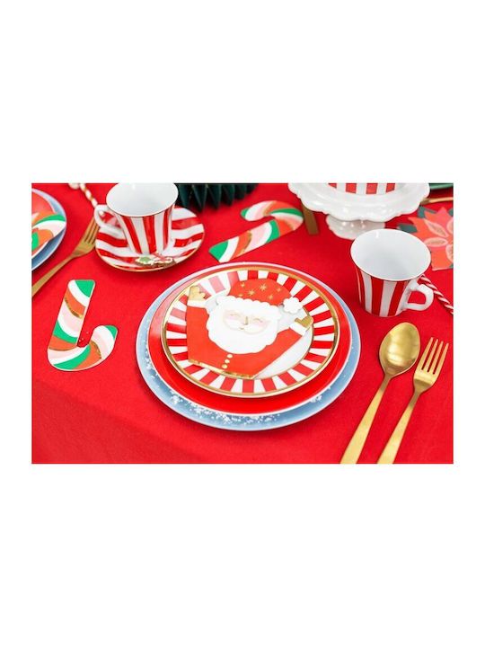 Formelle Weihnachtliche Servietten mit Weihnachtsmann 20 Stück
