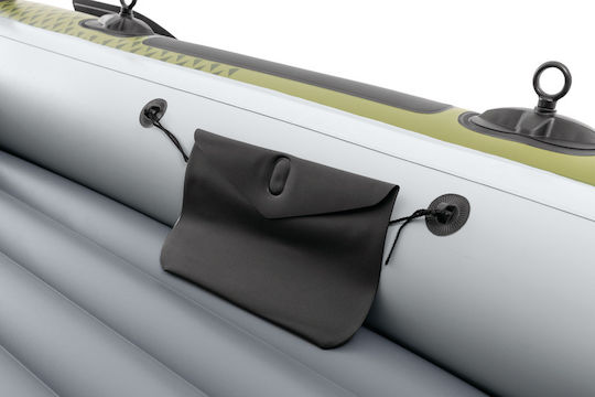 Intex Seahawk 3 Inflatable Boat for 1 Adult Green with 2 Paddles and Pump
