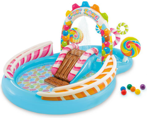Intex Candy Zone Play Center Детски Надуваем Басейн 295x191x130см