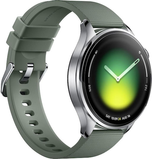 Xiaomi Smartwatch 5 47mm Wasserdicht mit PPG (Juniper Grün)