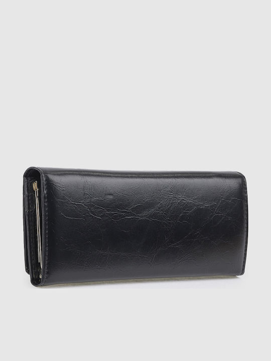 Große Damenbrieftasche Schwarz