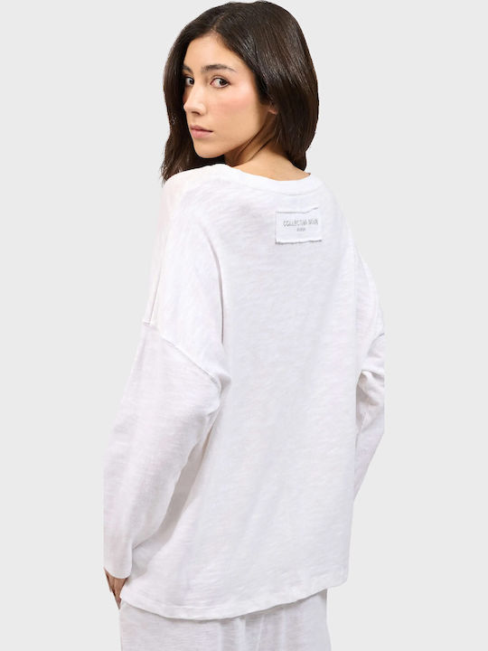 Women's Cotton Blouse White