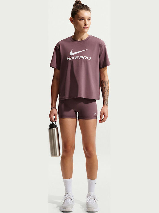 Pro Women's Sports T-shirt Dri-Fit Purple