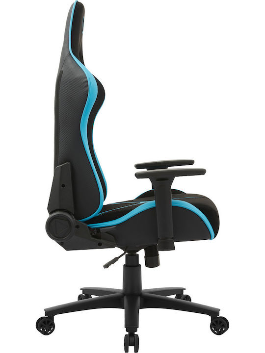 Onex STC Alcantara L Series Καρέκλα Gaming Δερματίνης με Ρυθμιζόμενα Μπράτσα Black/Blue