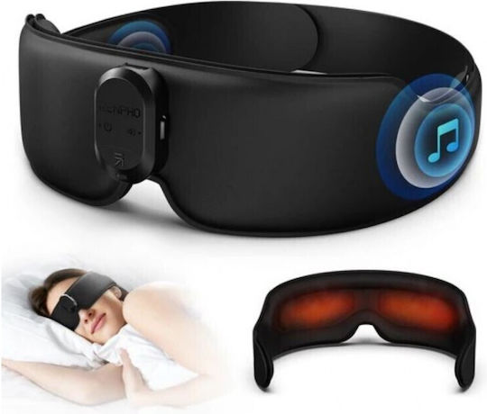 Renpho Sleep Mask with Bluetooth Headphones Black