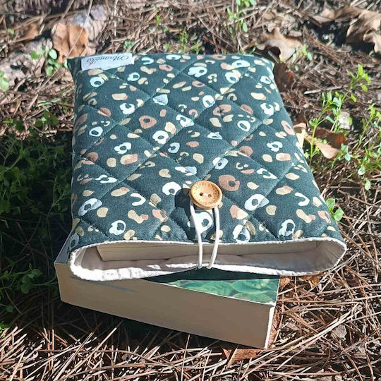 Magnolia Handmade Двукрилен Зелен Подвързия за Книга или Тетрадка 1 Брой