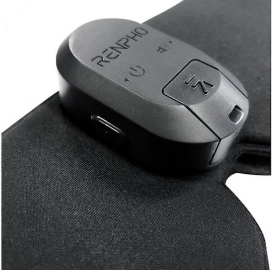 Renpho Sleep Mask with Bluetooth Headphones Black