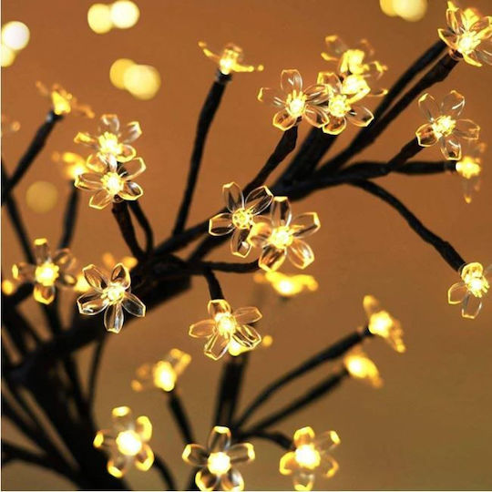 Decorative Illuminated Cherry Tree 48 Led Lights Height 47cm Branch Span Up To 43cm