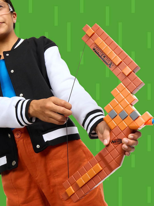 Παιχνιδολαμπάδα Nerf Τόξο N Series Minecraft για 8 Ετών Hasbro