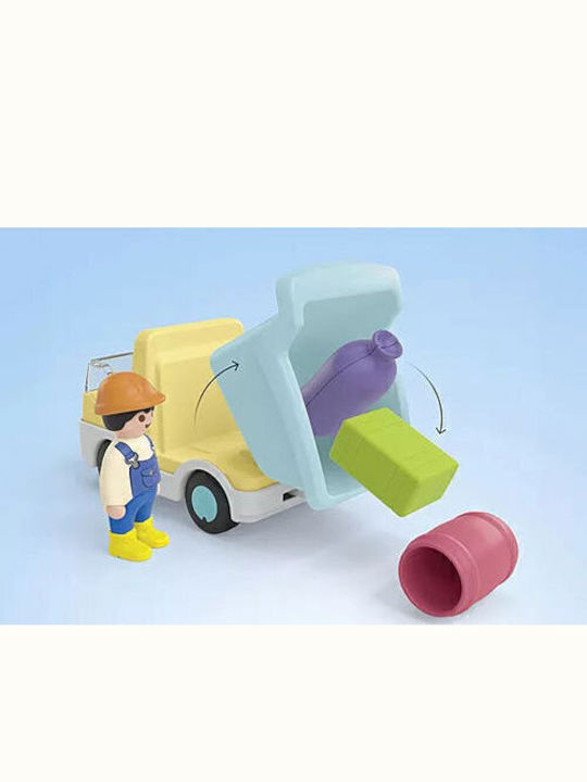 Easter Candle with Toy Junior Dump Truck with Crane for 12+ Months Playmobil