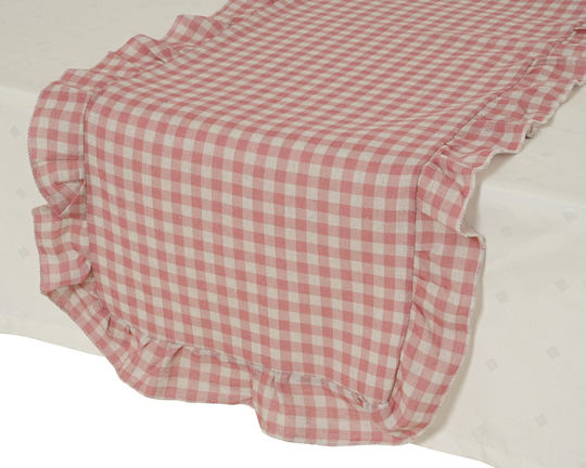 Kaemingk Kaemingk Tischdecke Rosa 32x140cm