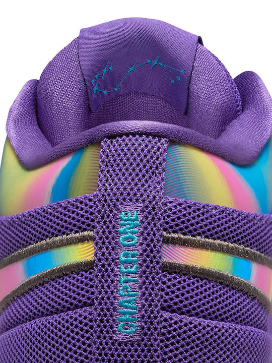 Book 1 "Aurora" Χαμηλά Μπασκετικά Παπούτσια Wild Grape / Multi Color / Medium Ash