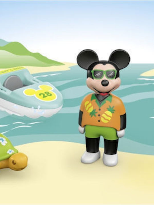 Easter Candle With Toy Junior Mickey Mouse And The Chris-Craft For 12+ Months Playmobil