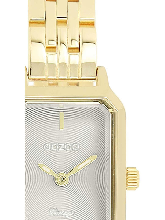 Oozoo Womens Watch Battery with Gold Metal Bracelet