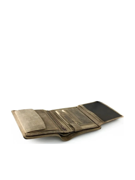Deri Herrenbrieftasche Braun