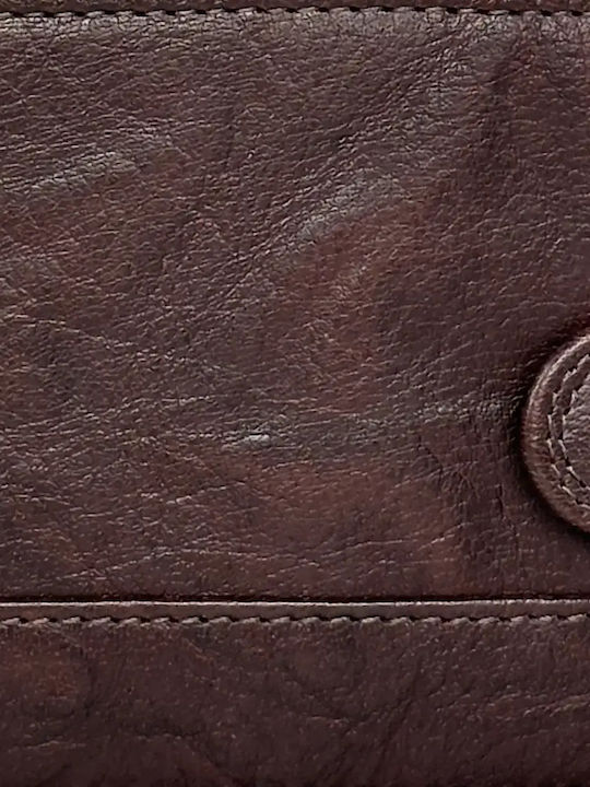 Deri Herrenbrieftasche Braun