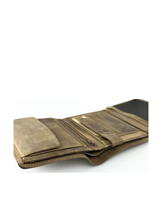 Deri Herrenbrieftasche Braun