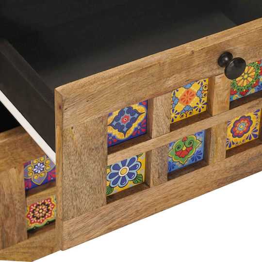 Μπουφές από Ξύλο με Συρτάρια Καφέ 40x33.5x75cm
