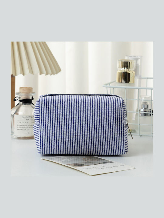 Γυναικείο Striped Makeup Bag Μωβ