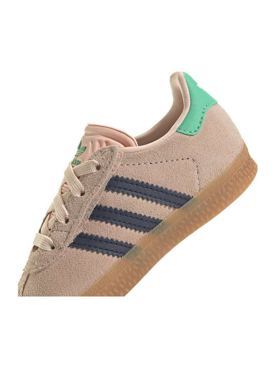 Gazelle Comfort Closure Παιδικά Sneakers Μπεζ