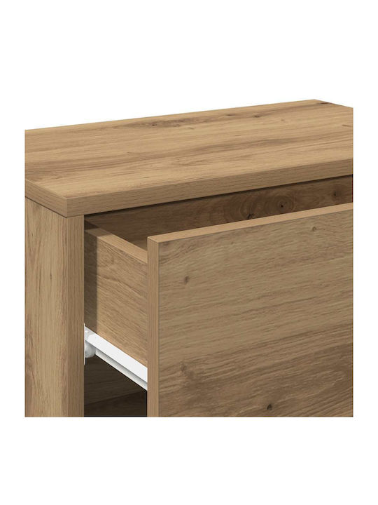 Wooden Brown Bedside Table 46x29.5x30cm