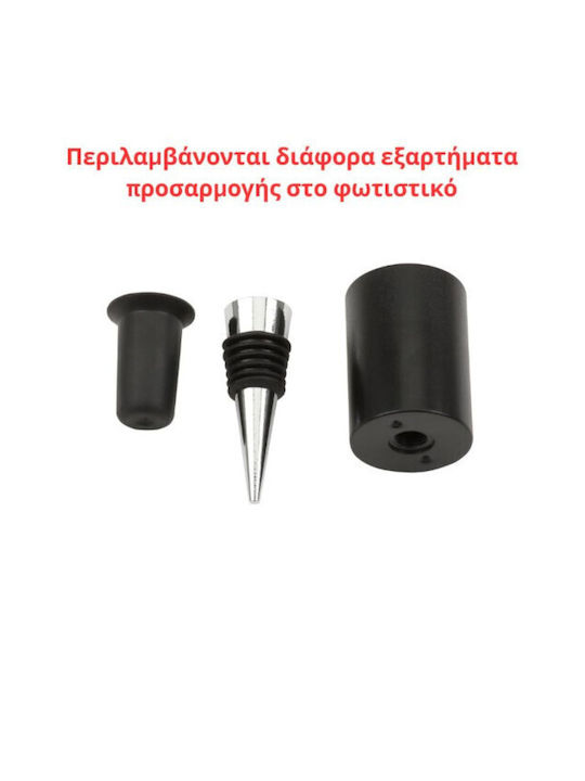 Dekoratives Tischlampen LED Warmweiß Flasche 2x2.2cm