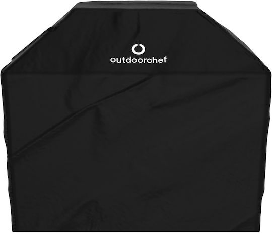 Outdoorchef Evo Grill Cover Black Polyester With UV Protection 126.5x54x113cm