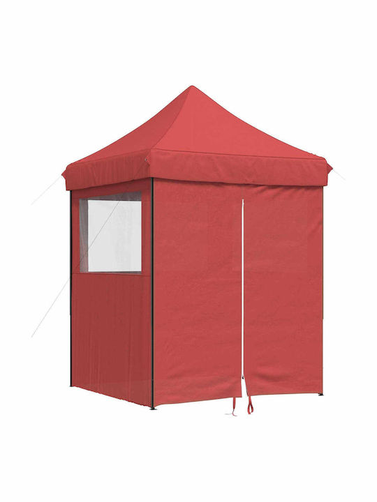vidaXL Сгъваема Градинска Беседка Бордо 2x2m