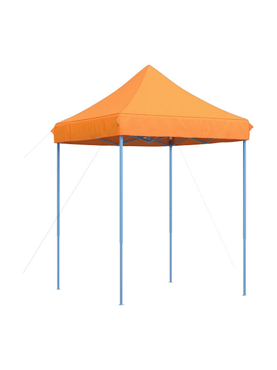 vidaXL Foldable Garden Gazebo Orange 2x2m