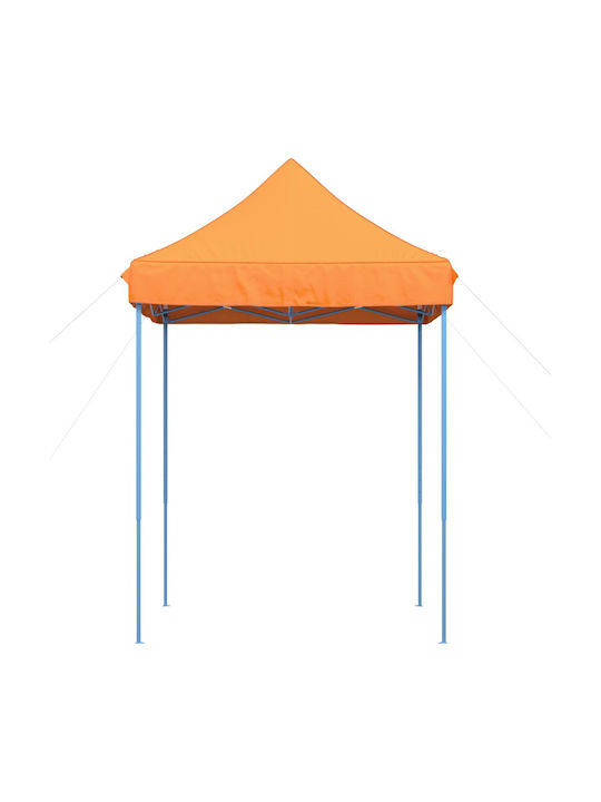 vidaXL Foldable Garden Gazebo Orange 2x2m