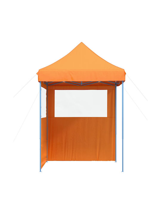 vidaXL Foldable Garden Gazebo Orange 2x2m
